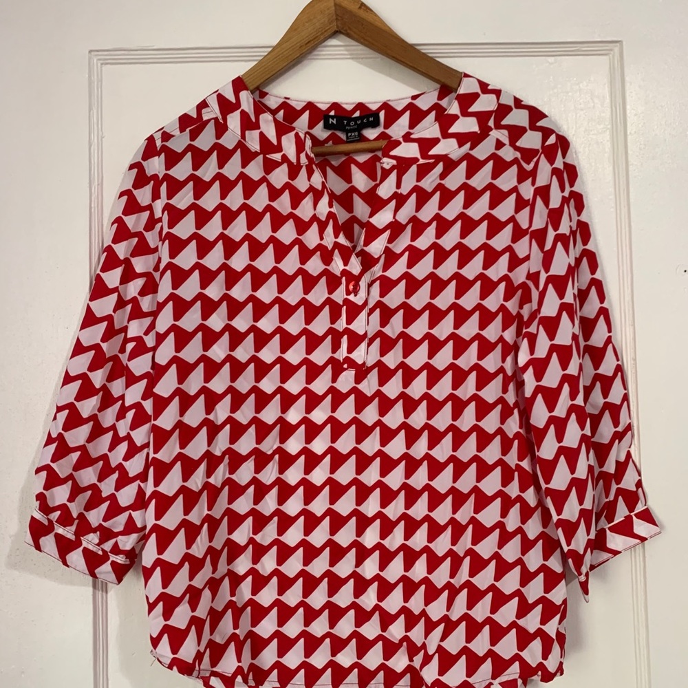 Fun patterned top